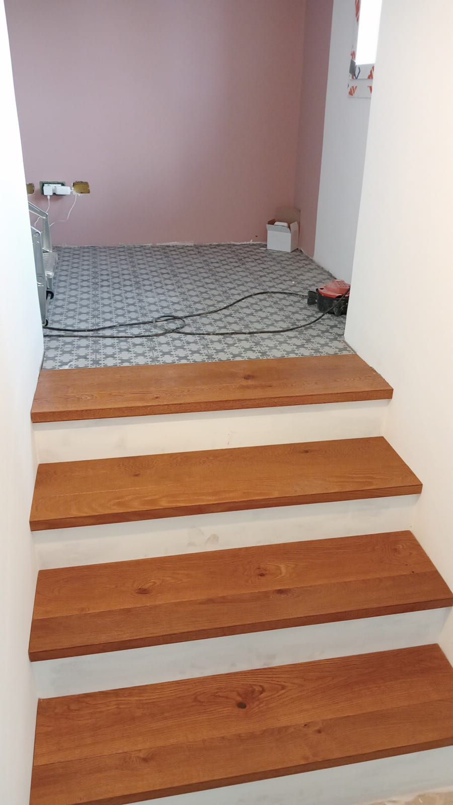 Gradini rivestiti in legno