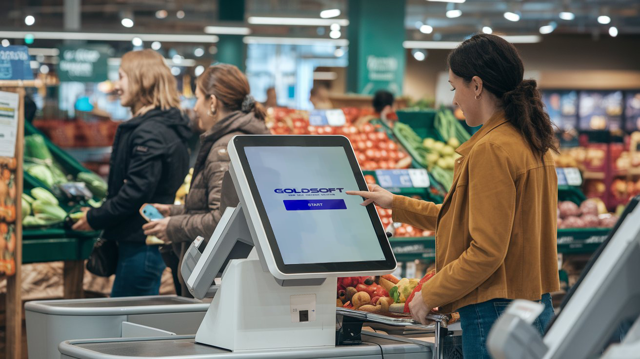 Goldsoft Self-Checkout Kiosk
