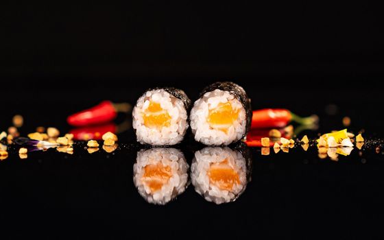 Rotoli di sushi 