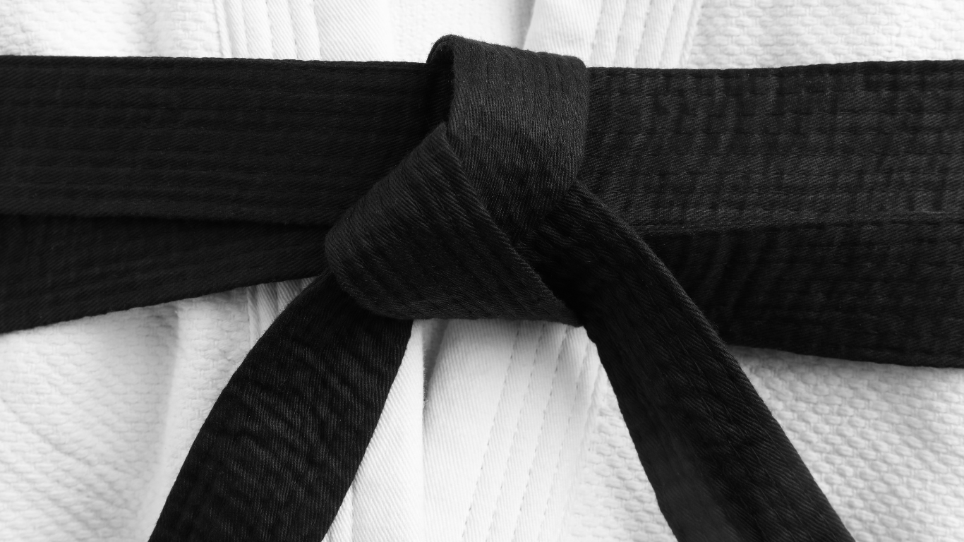 black belt.