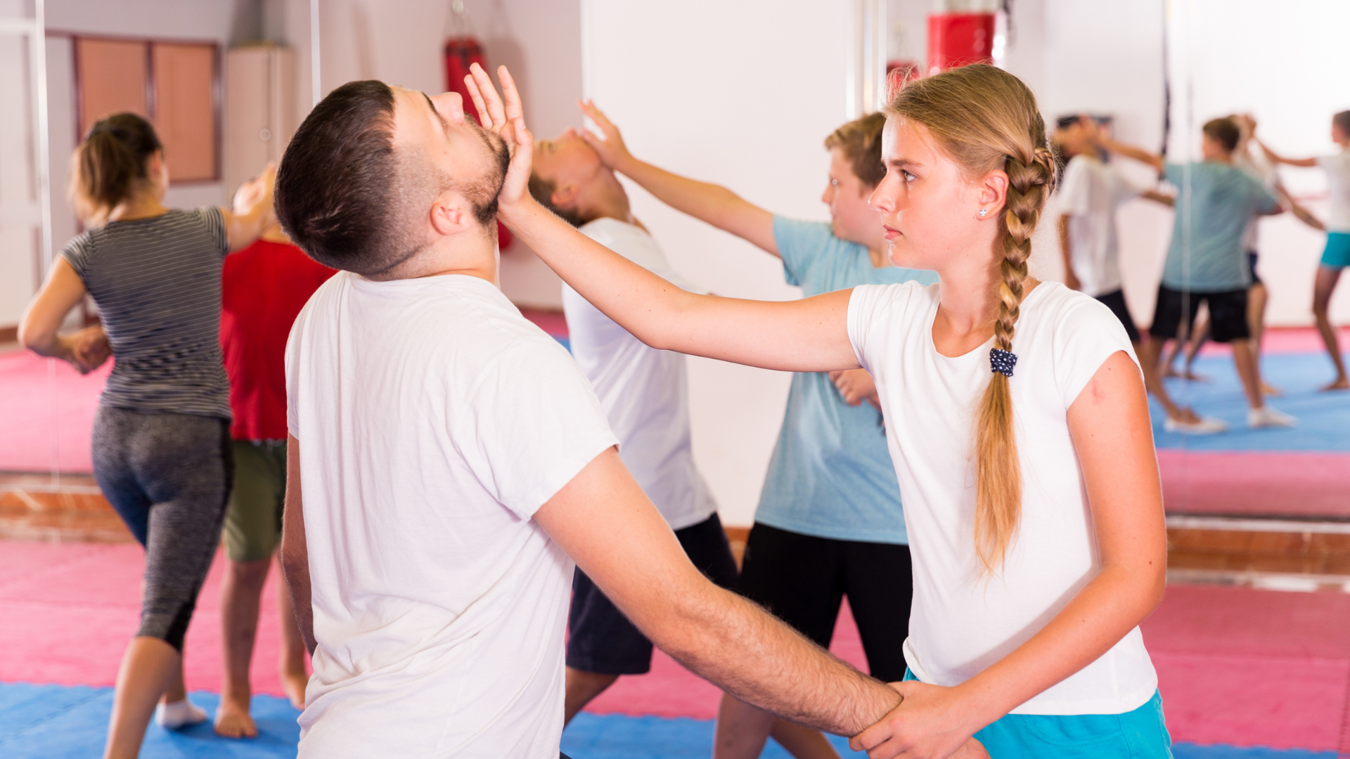 adult self defense martial arts training technique practice