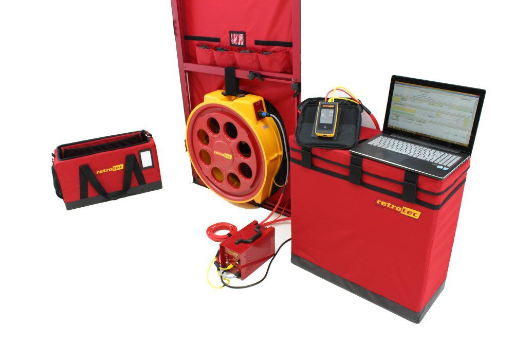 Retrotec Room Integrity Testing Equipment