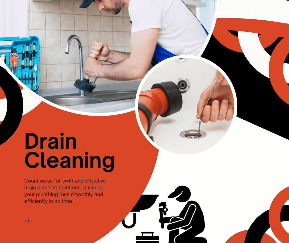 A man is cleaning a sink with a plunger.
