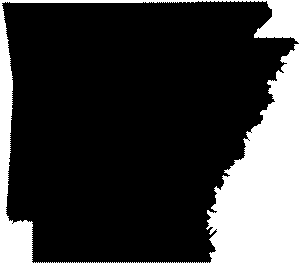 Arkansas state silhouette