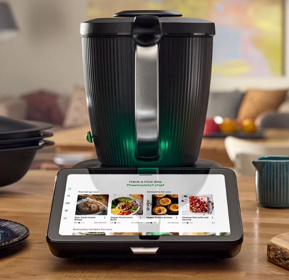 Smart Kitchen Appliance Beside a Tablet — Clare Quintieri Thermomix Consultant in Mareeba, QLD