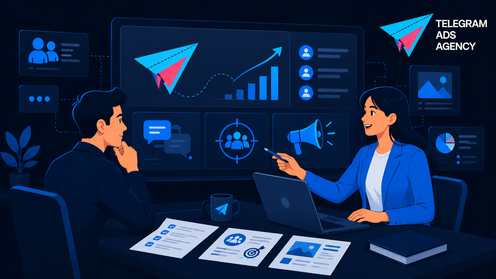 Initial process when starting with Telegram Ads agency campaign planning and preparation