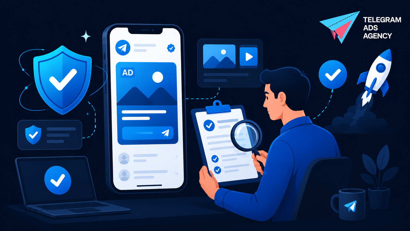 Ad approval support for telegram campaigns helping businesses create compliant Telegram ads