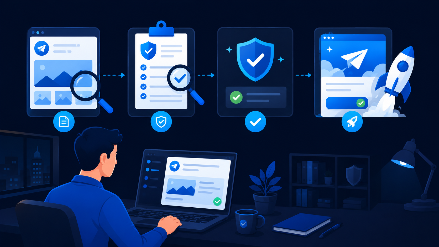 Handling telegram advertising policies to improve ad approval rates and campaign performance.