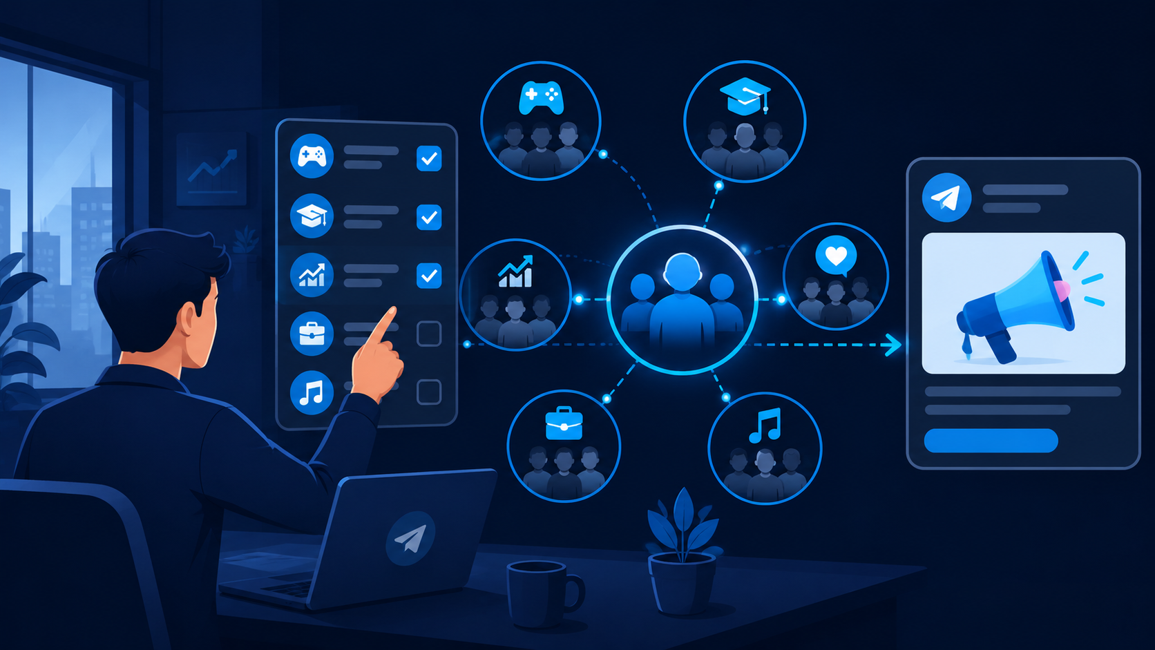 How telegram ad strategies operate with channel-first targeting to reach relevant audiences through ads.