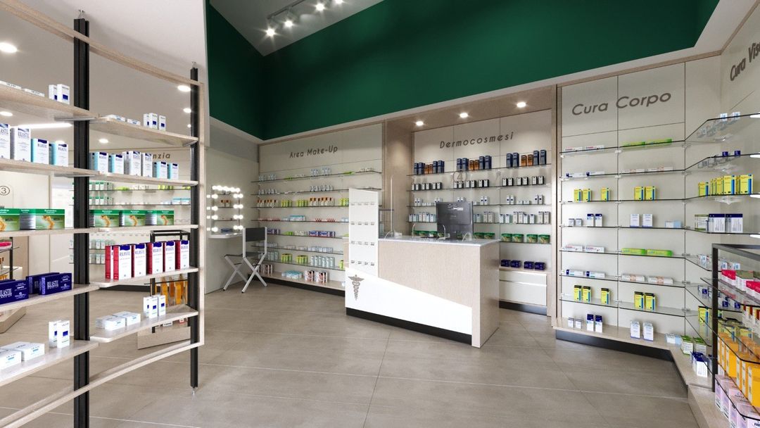 arredo per farmacie di qualità