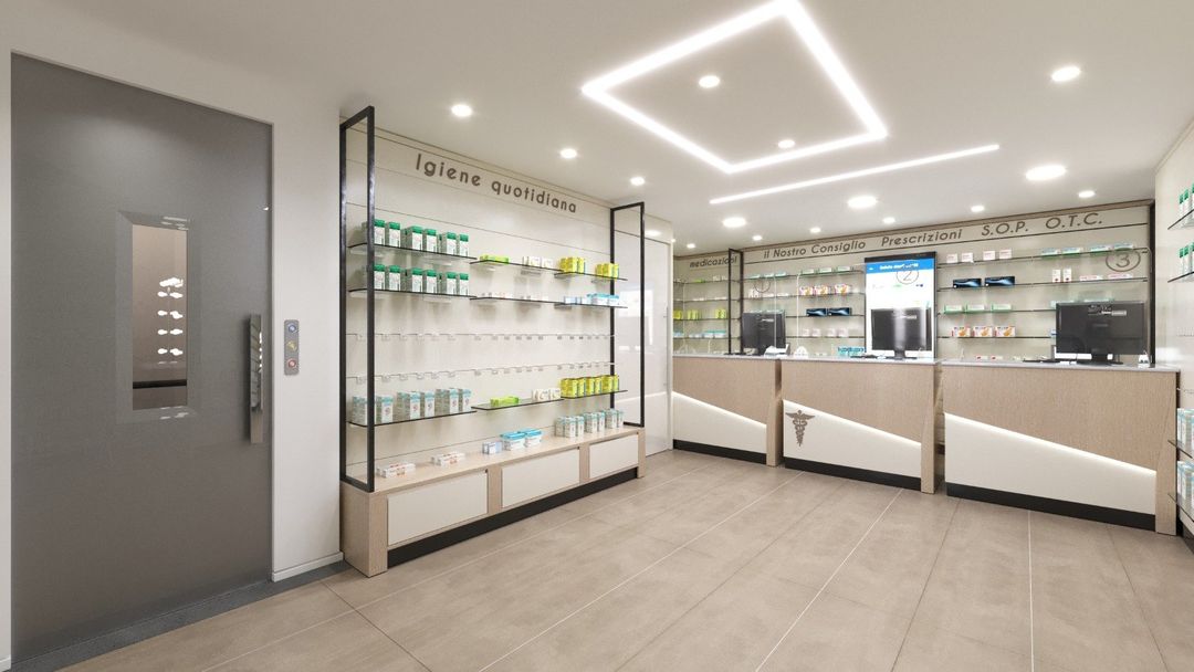 arredamento per farmacie e lavori di falegnameria