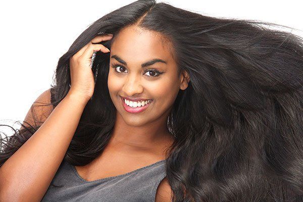 Woman With Long Thick Hair — Miami, FL & Sunrise, FL — Elite Designer Wigs & Hair Extensions Woman With Long Thick Hair — Miami, FL & Sunrise, FL — Elite Designer Wigs & Hair Extensions