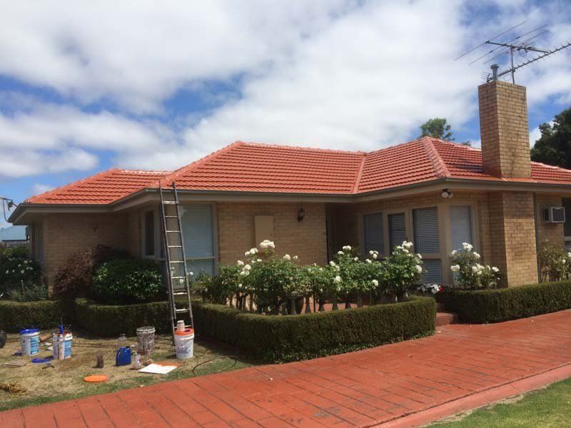 House with Red Roof and Driveway — Somerville, VIC — Watkins Roofing