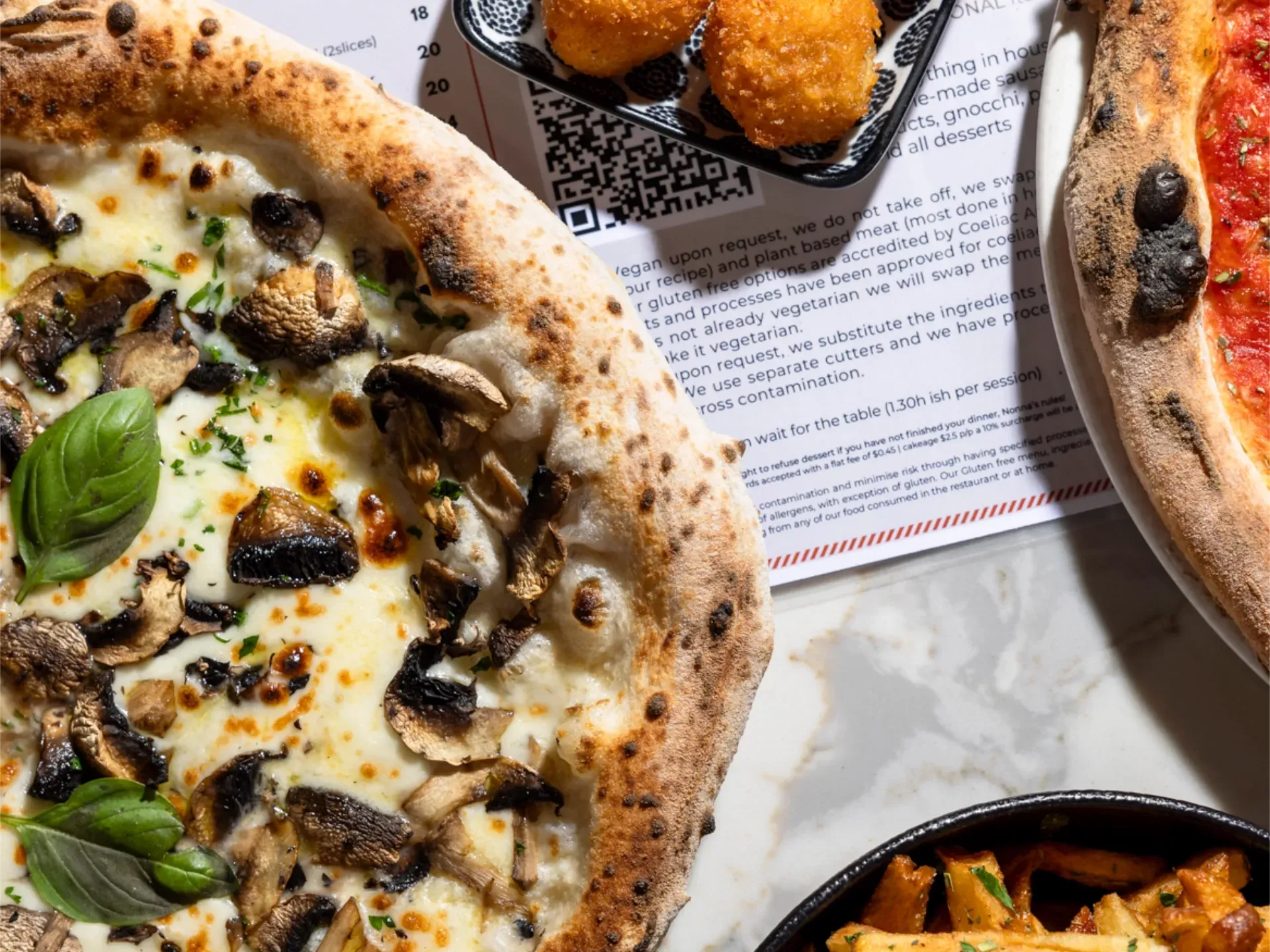Variant menu for Italian Function in Melbourne