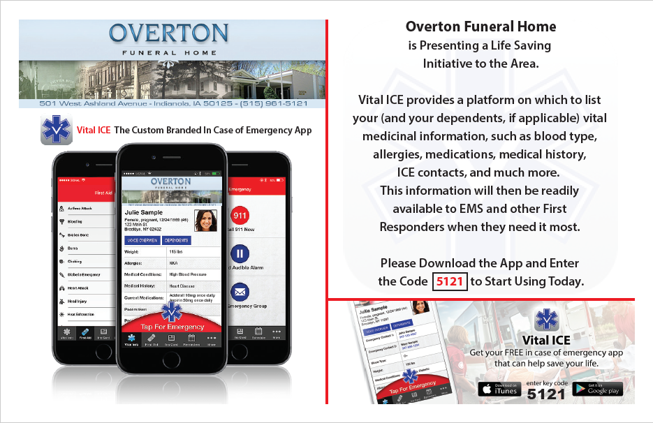 Funeral Home in Indianola, IA | Overton Funeral Home