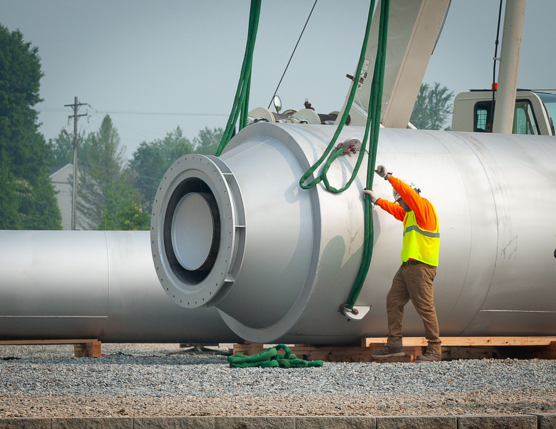Rigging Services | Collett and Sons Welding | DE