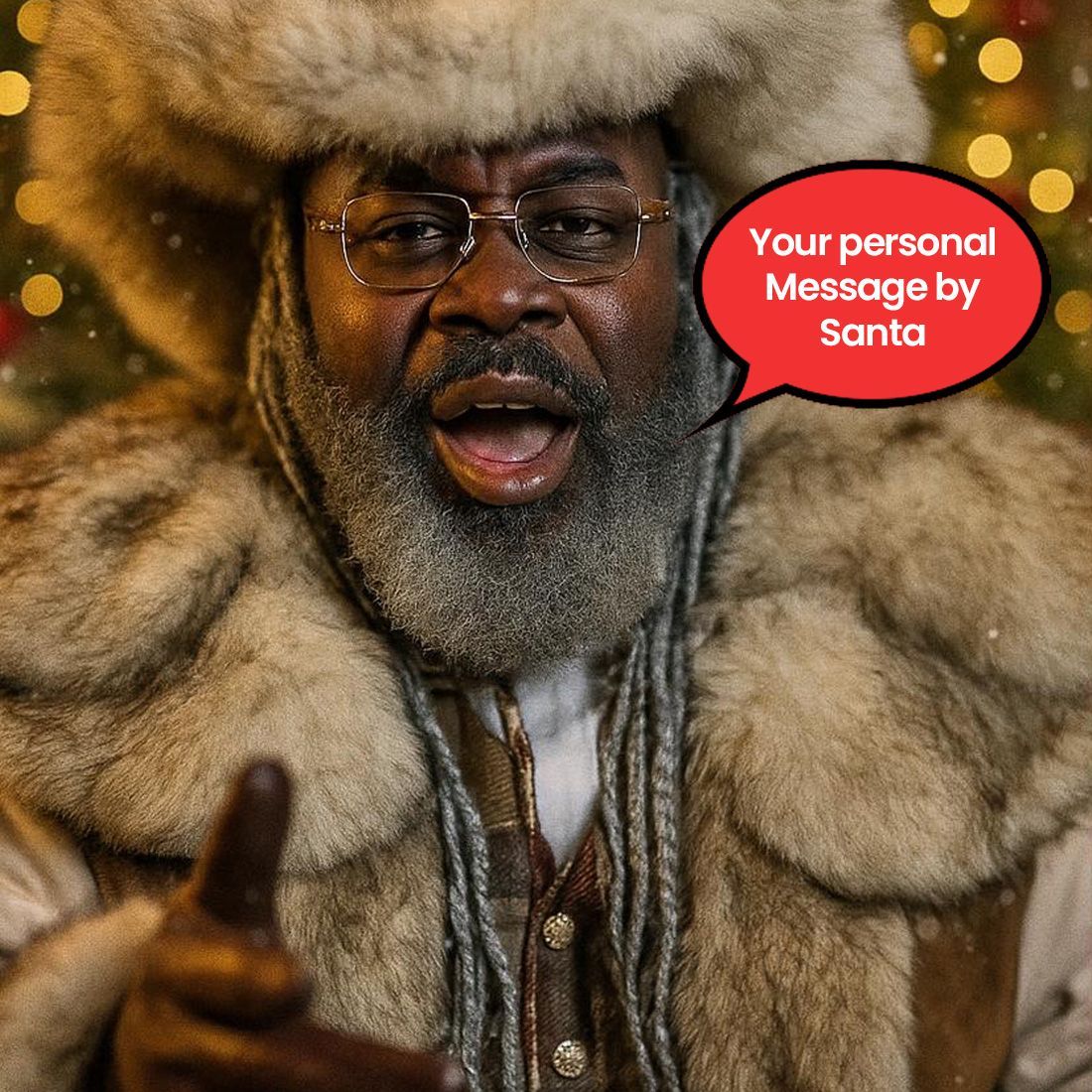 Cowboy Santa Personalized Message Video