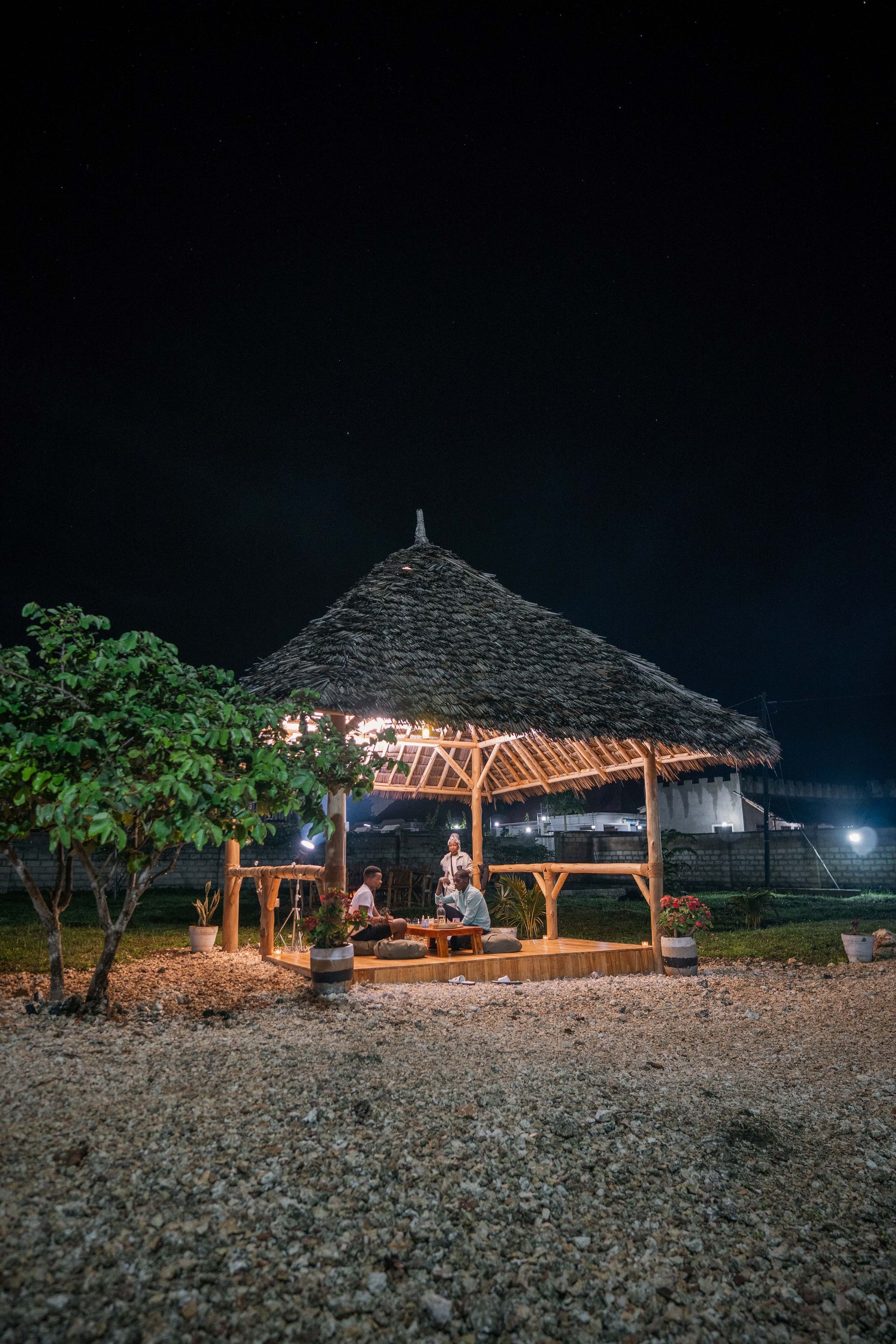 Gazebo from the distance