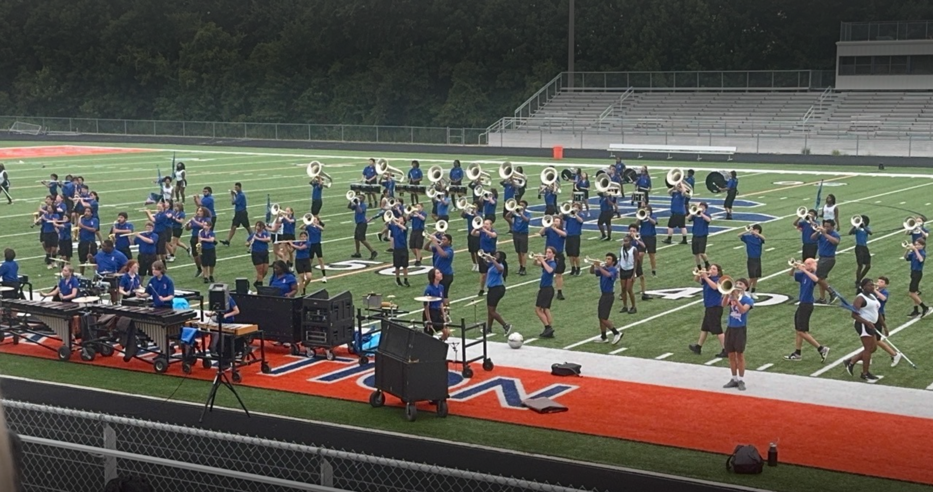 Band in filed 