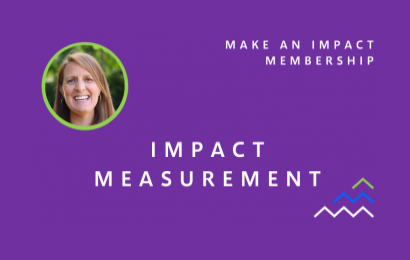 Impact measurement