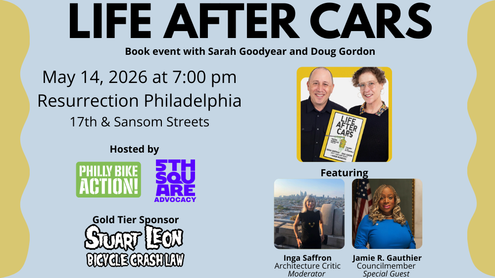 Life After Cars Book Talk — May 14