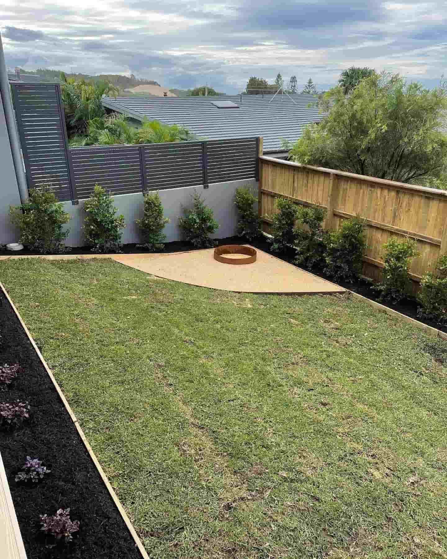 Spacious Backyard — D-Scapes Landscaping Services Pty Ltd in Tuncurry, NSW