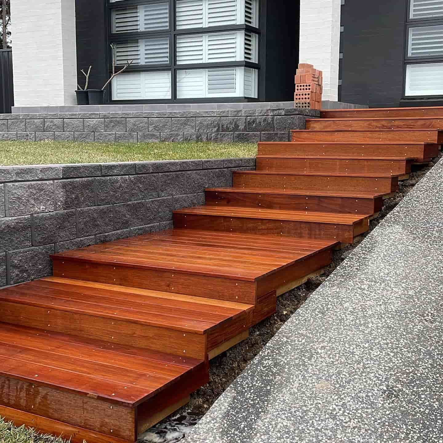 New Retaining Walls — D-Scapes Landscaping Services Pty Ltd in Forster, NSW