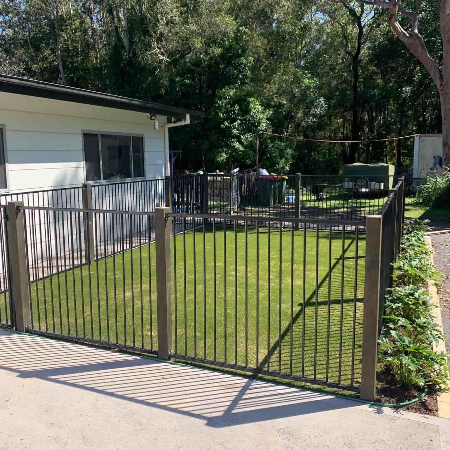 Timber Works at Vet Clinic — D-Scapes Landscaping Services Pty Ltd in Forster, NSW 
