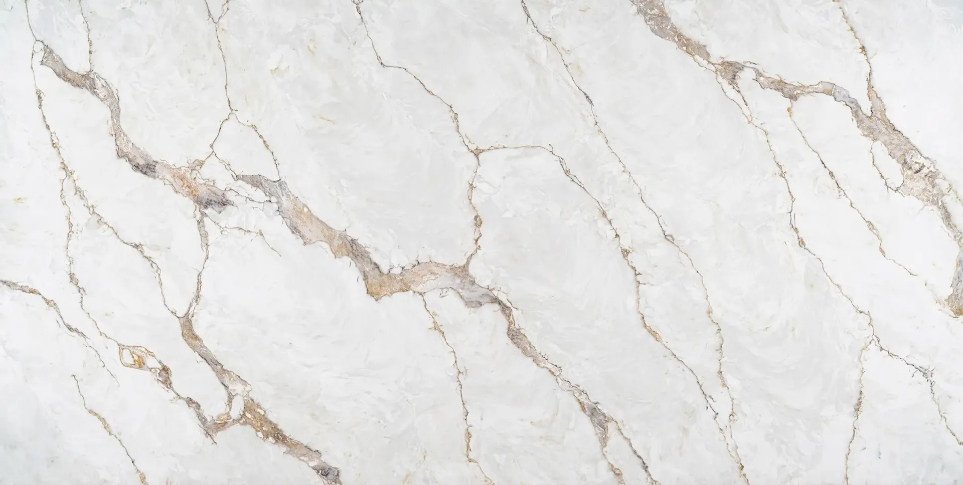 Chalked Ochre quartz worktop