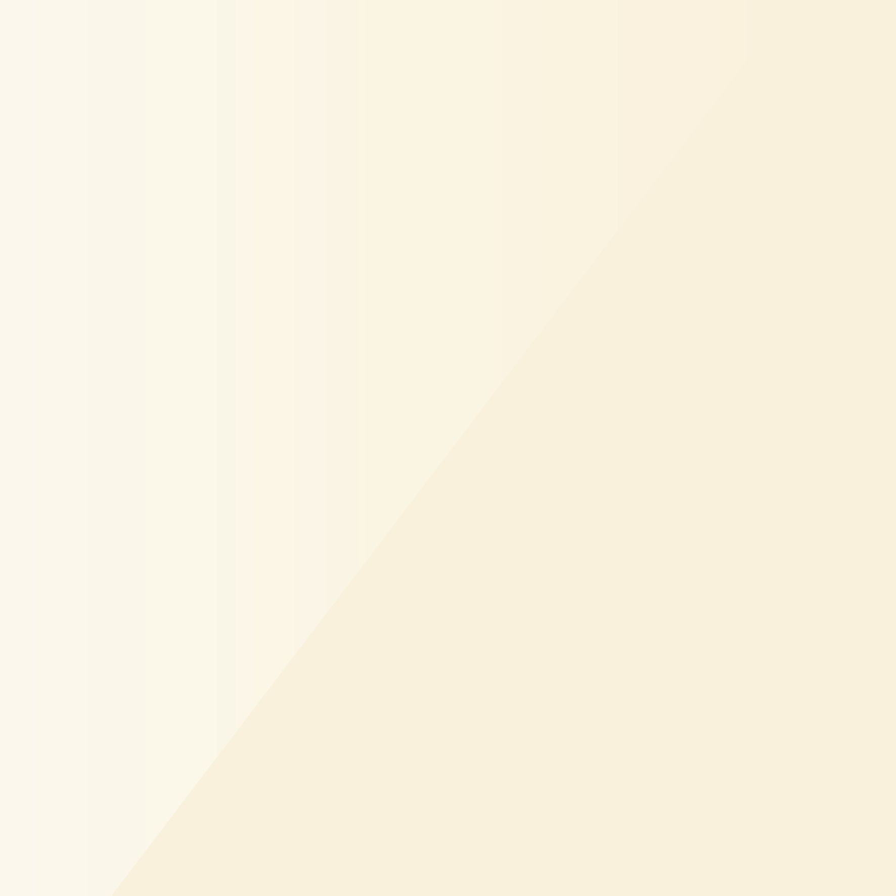 A solid, pale cream-colored background divided by a subtle diagonal gradient.