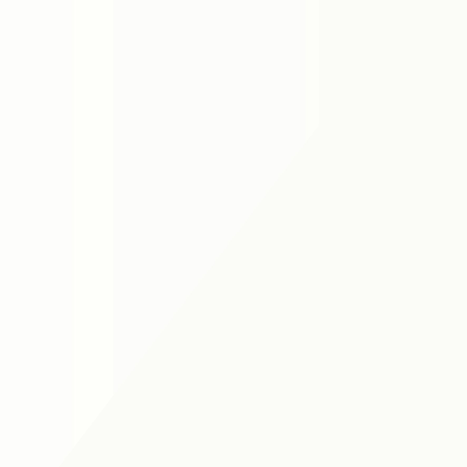 A square graphic showing a subtle, diagonal light-gray gradient on a white background.
