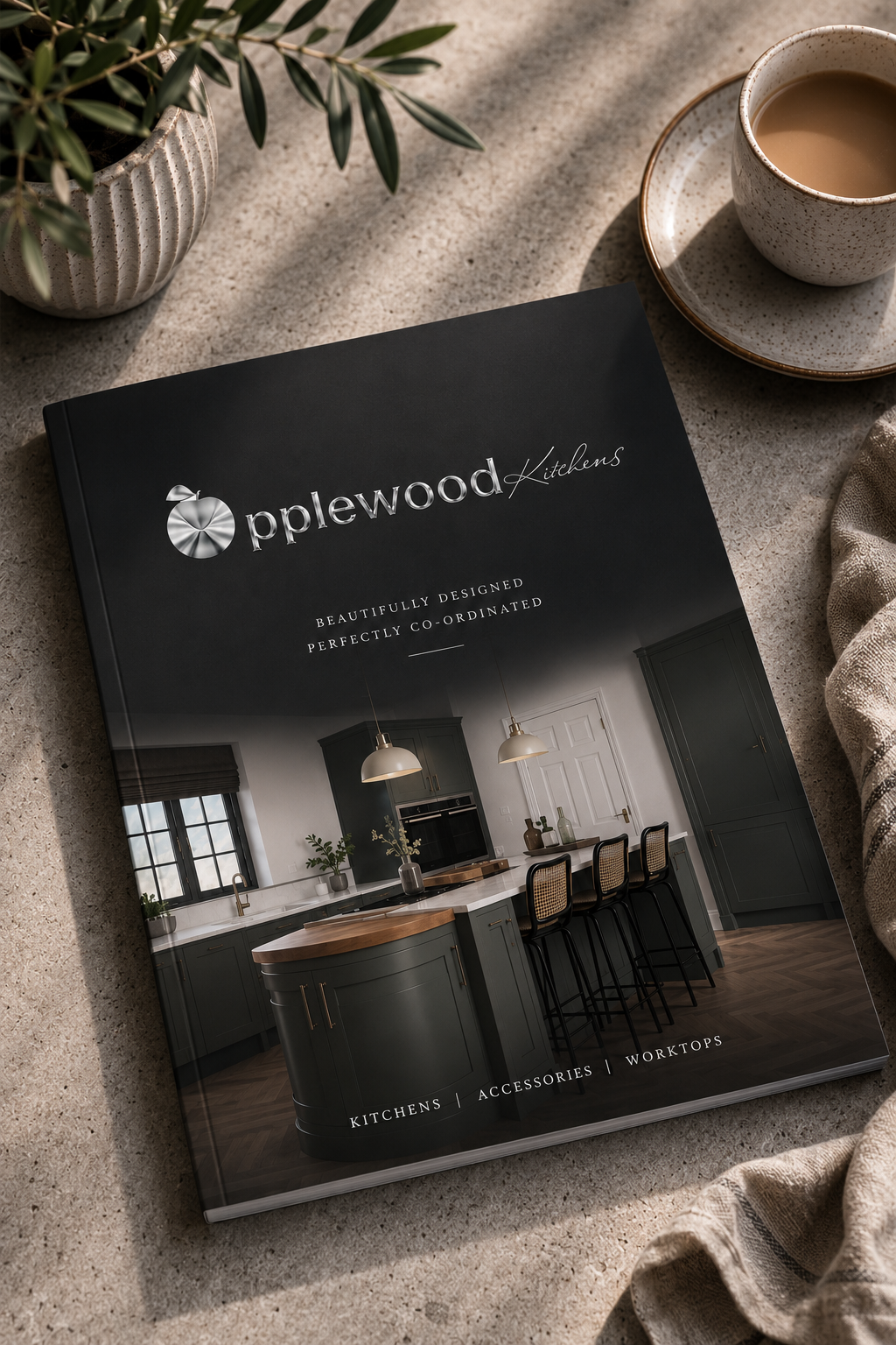 Applewood Kitchens luxury kitchen brochure cover