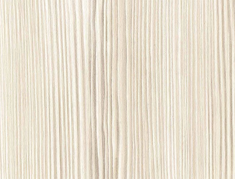 Off-white wood grain texture with thin, vertical, light brown lines.