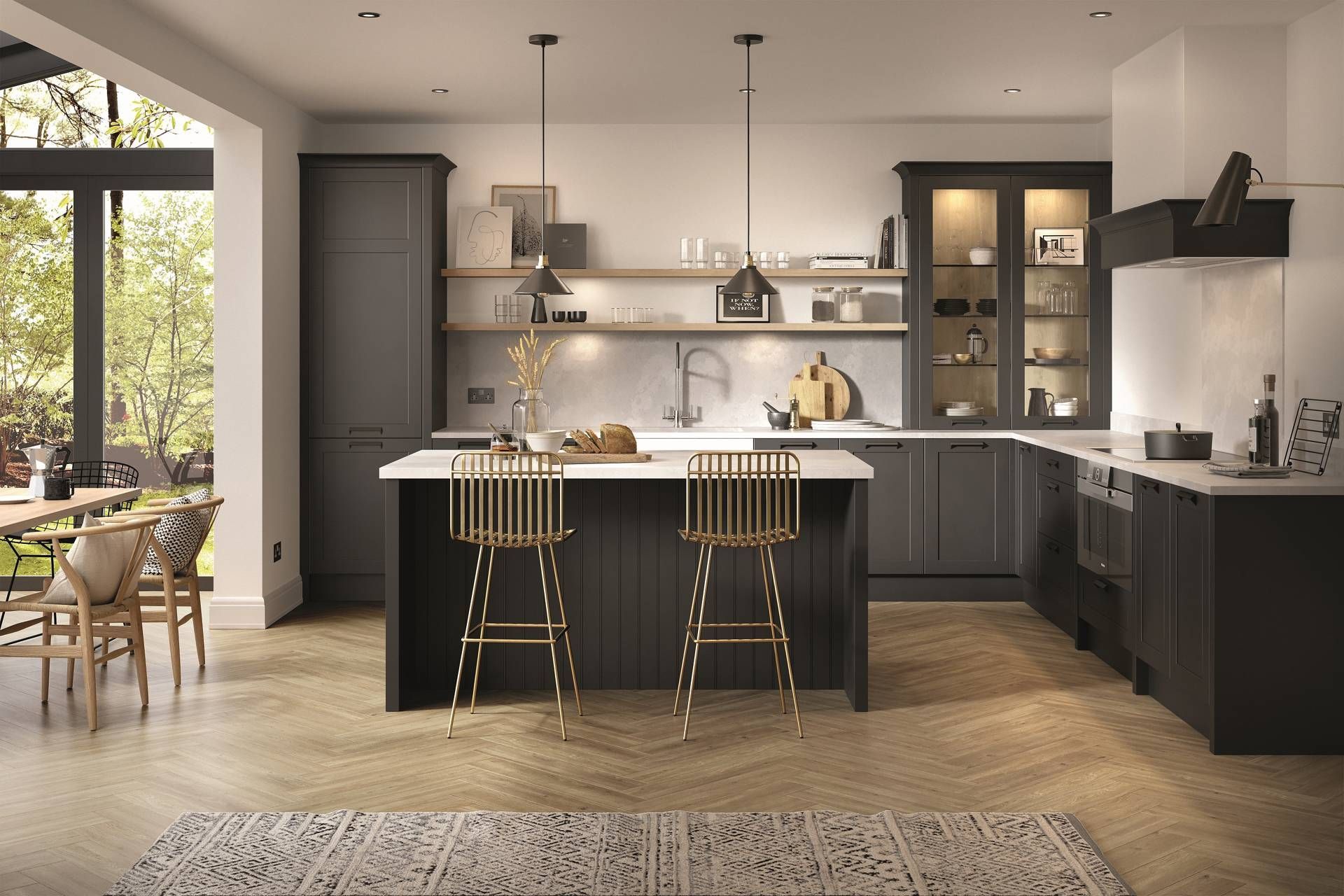 Quality Applewood fitted kitchen