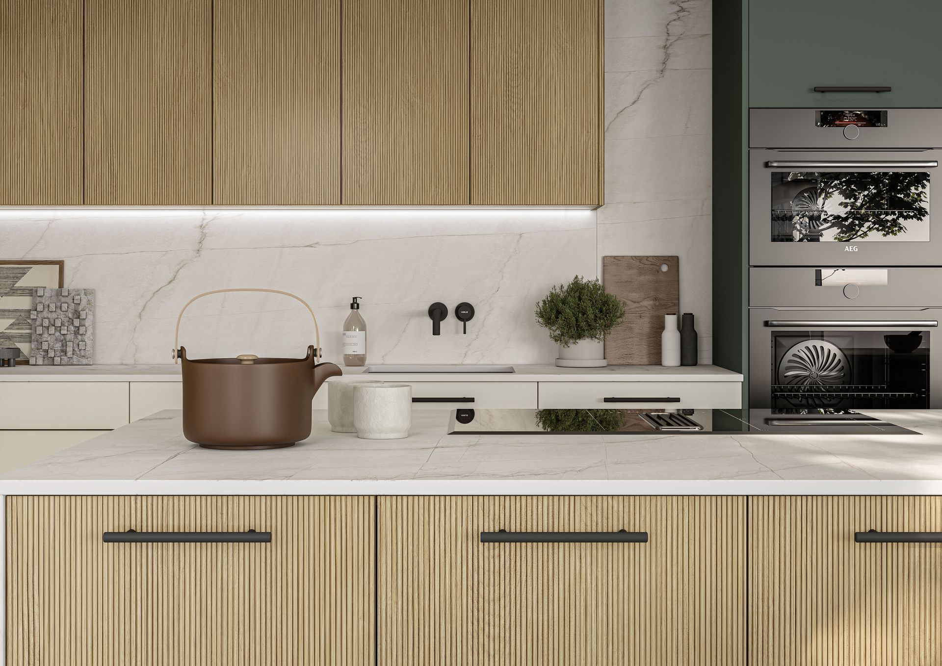 Nobili contemporary kitchen tap