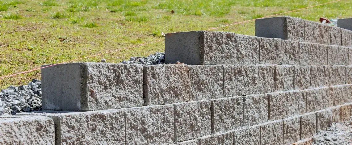 retaining wall vs boulder wall massachusetts