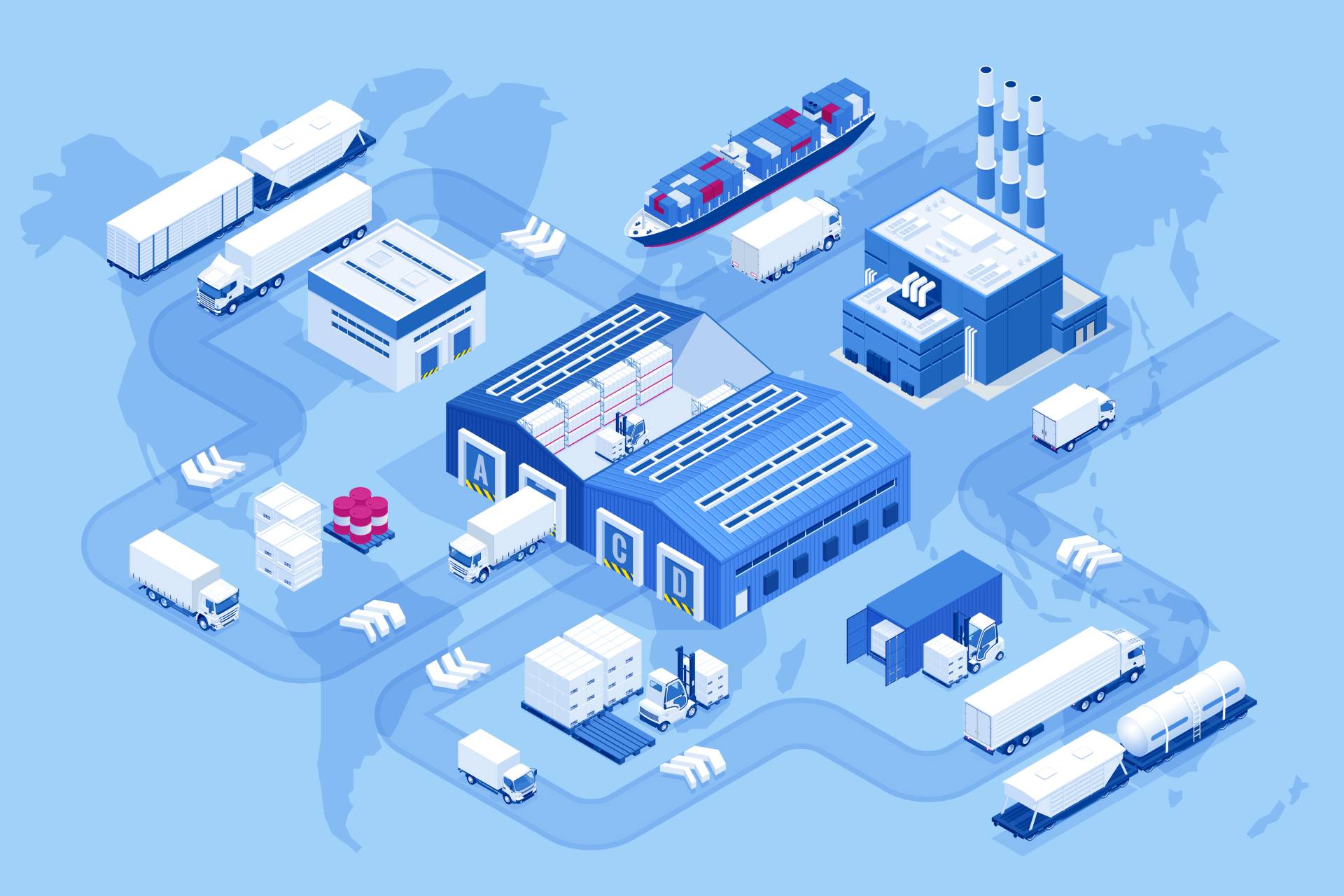 Managing your supply chain, LTL freight shipping, customized transport services, near Nicholasville, Kentucky (KY)