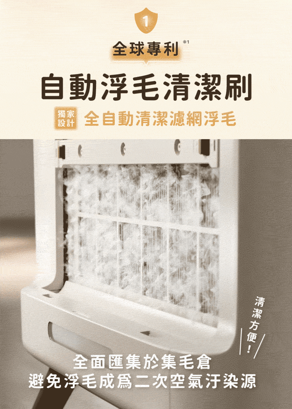 Philips 飛利浦 ★毛小奈抗敏寵物清淨機 適用15-17坪 加贈一片濾網組(AC3681/81)