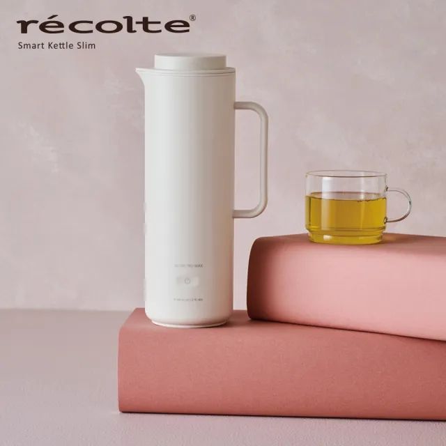 recolte 麗克特Smart Kettle Slim 溫控電熱水杯 (REK-1 國際電壓)  白色