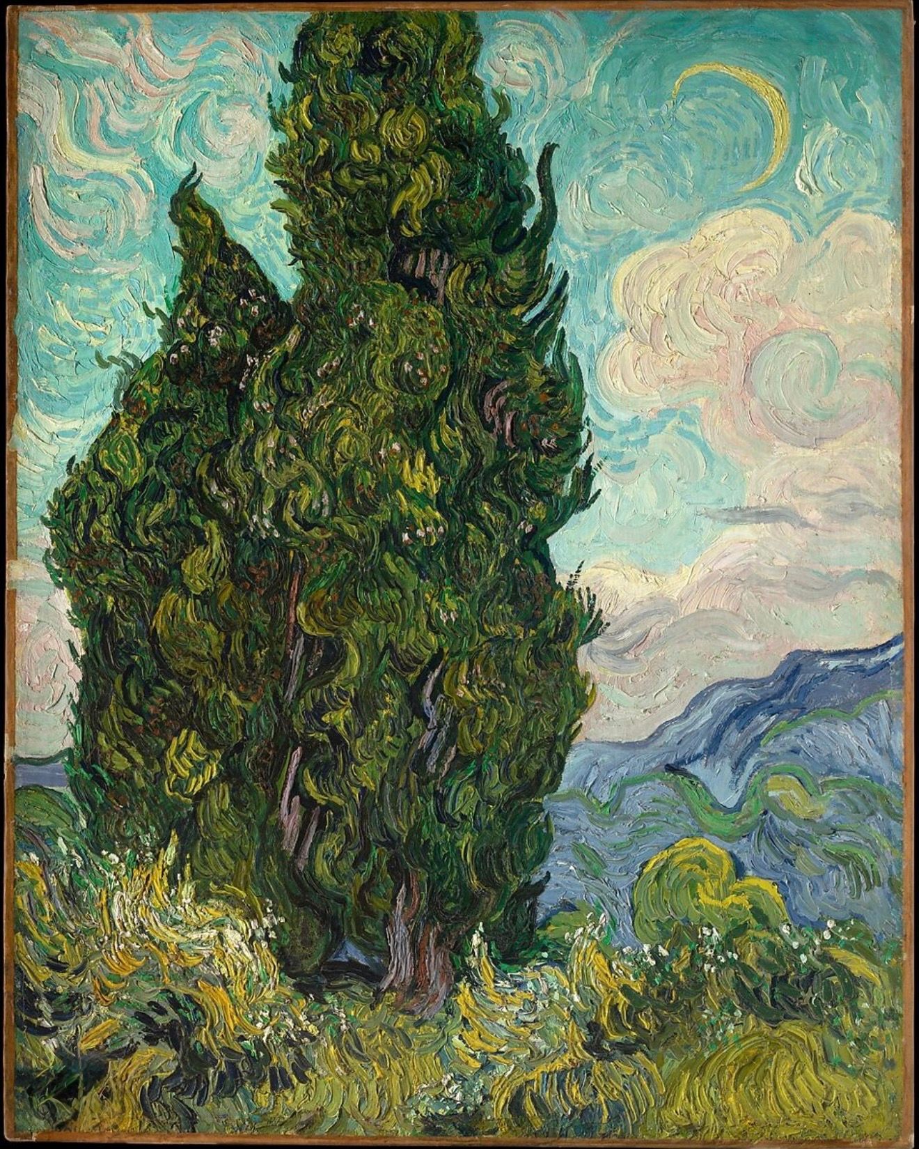 September 20 - Acrylic: Van Gogh
