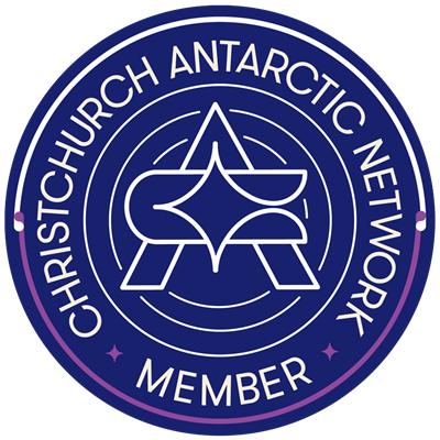 The logo for the Christchurch Antarctic Network member
