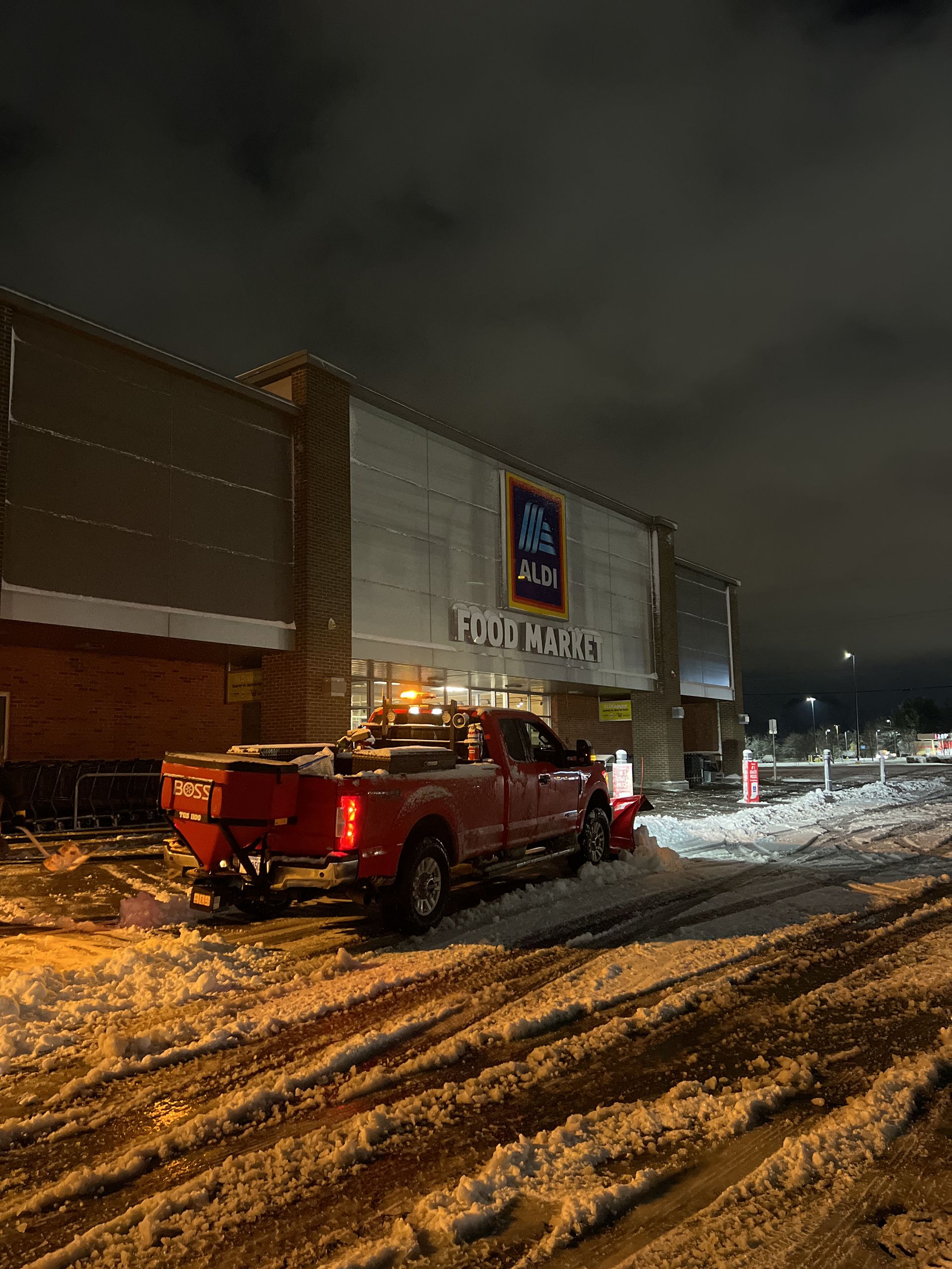 Front Loader Removes Tons of Snow — Scottsburg, IN — Babbs Land Management LLC