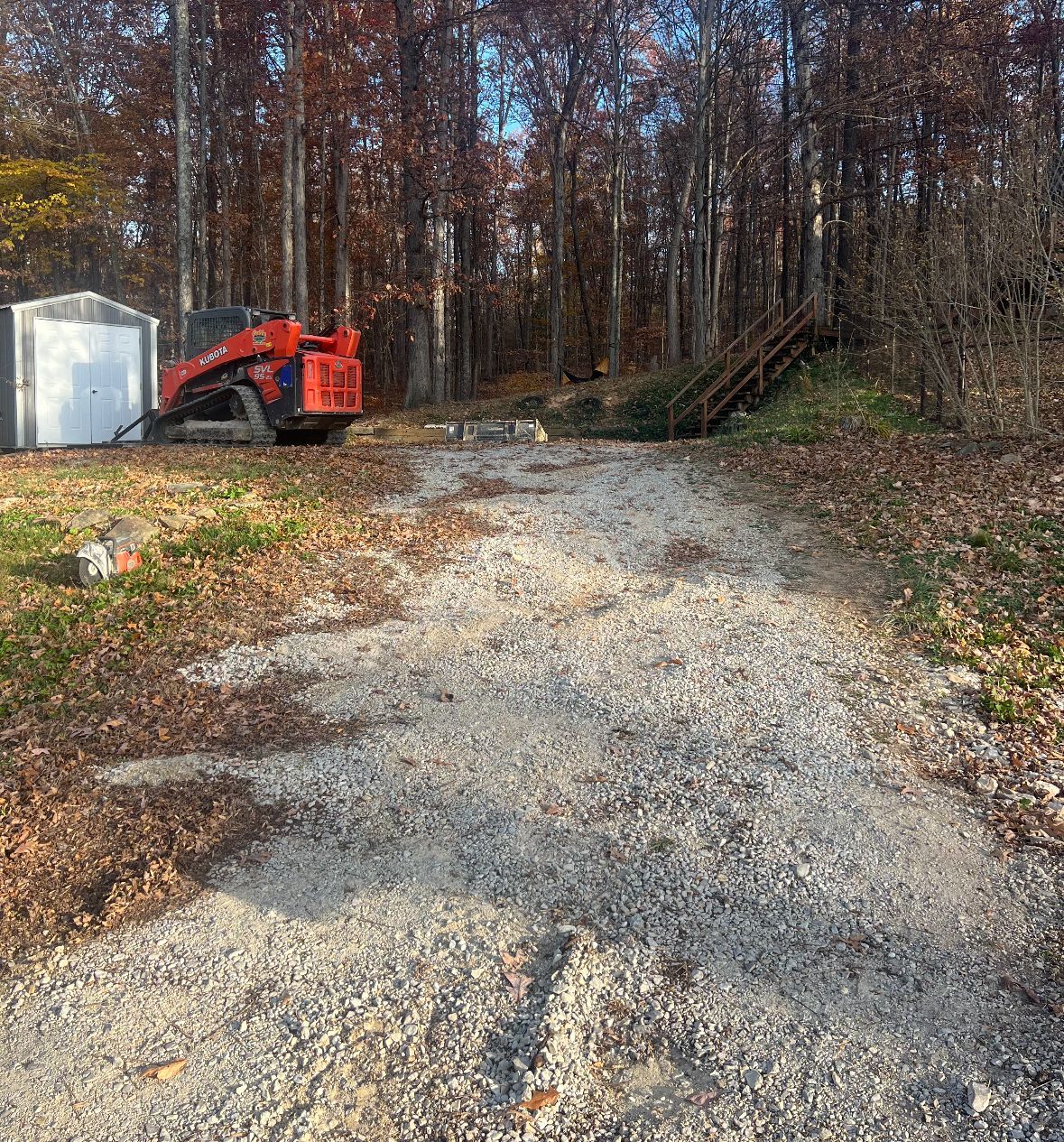 House Driveway — Scottsburg, IN — Babbs Land Management LLC