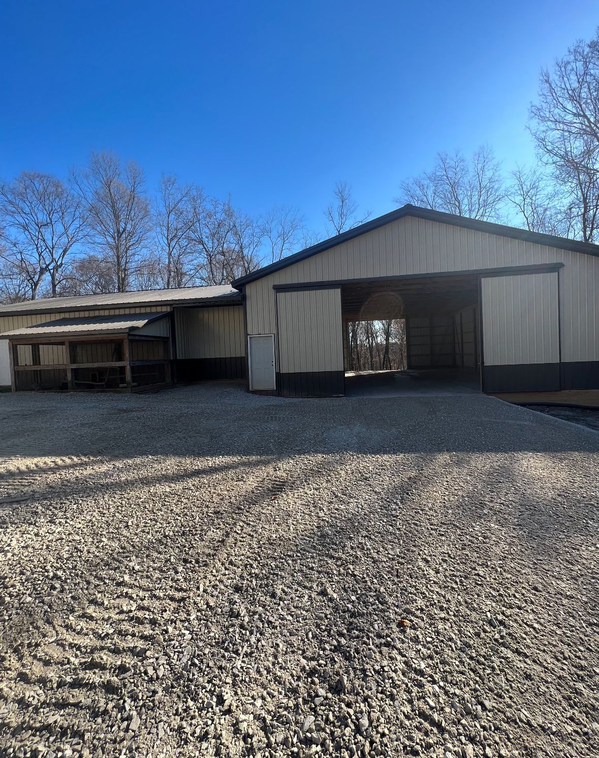 Stones in Front of Building — Palmyra, IN — Babbs Land Management LLC