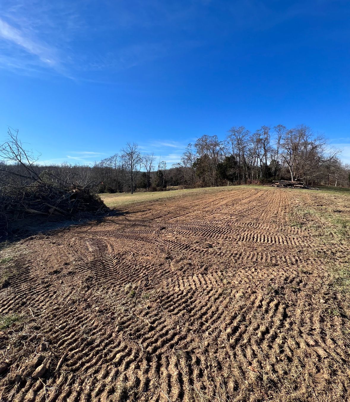 A Dirt Field with Trees — Scottsburg, IN — Babbs Land Management LLC