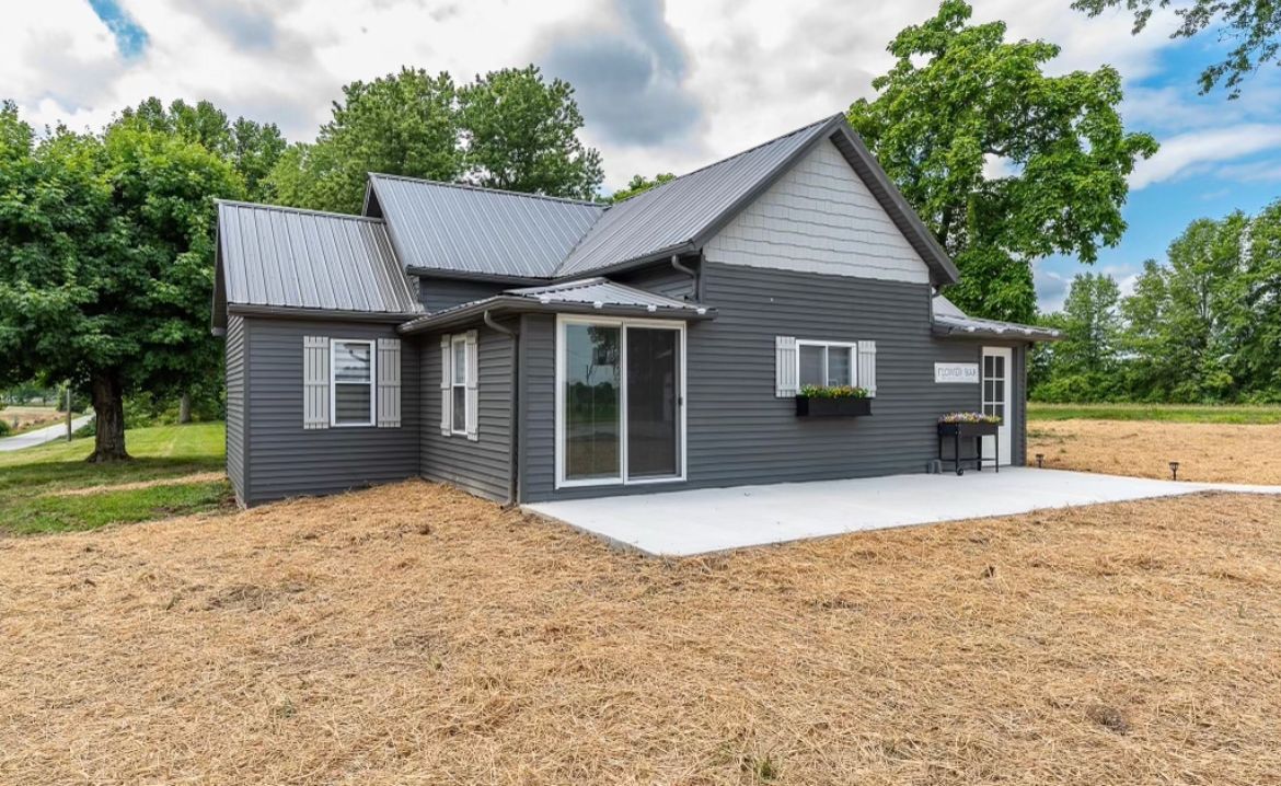 House backyard — Scottsburg, IN — Babbs Land Management LLC