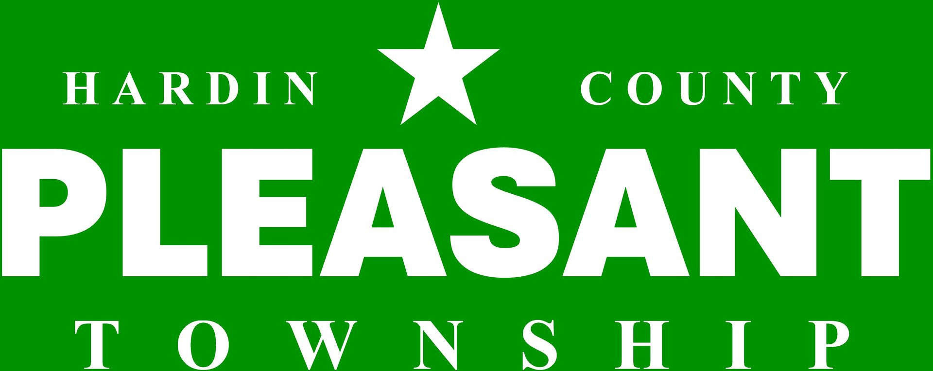 Pleasant Township Hardin County Logo