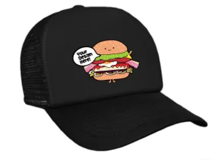 Burger Hat — Geelong, VIC — Geelong Screenprinting