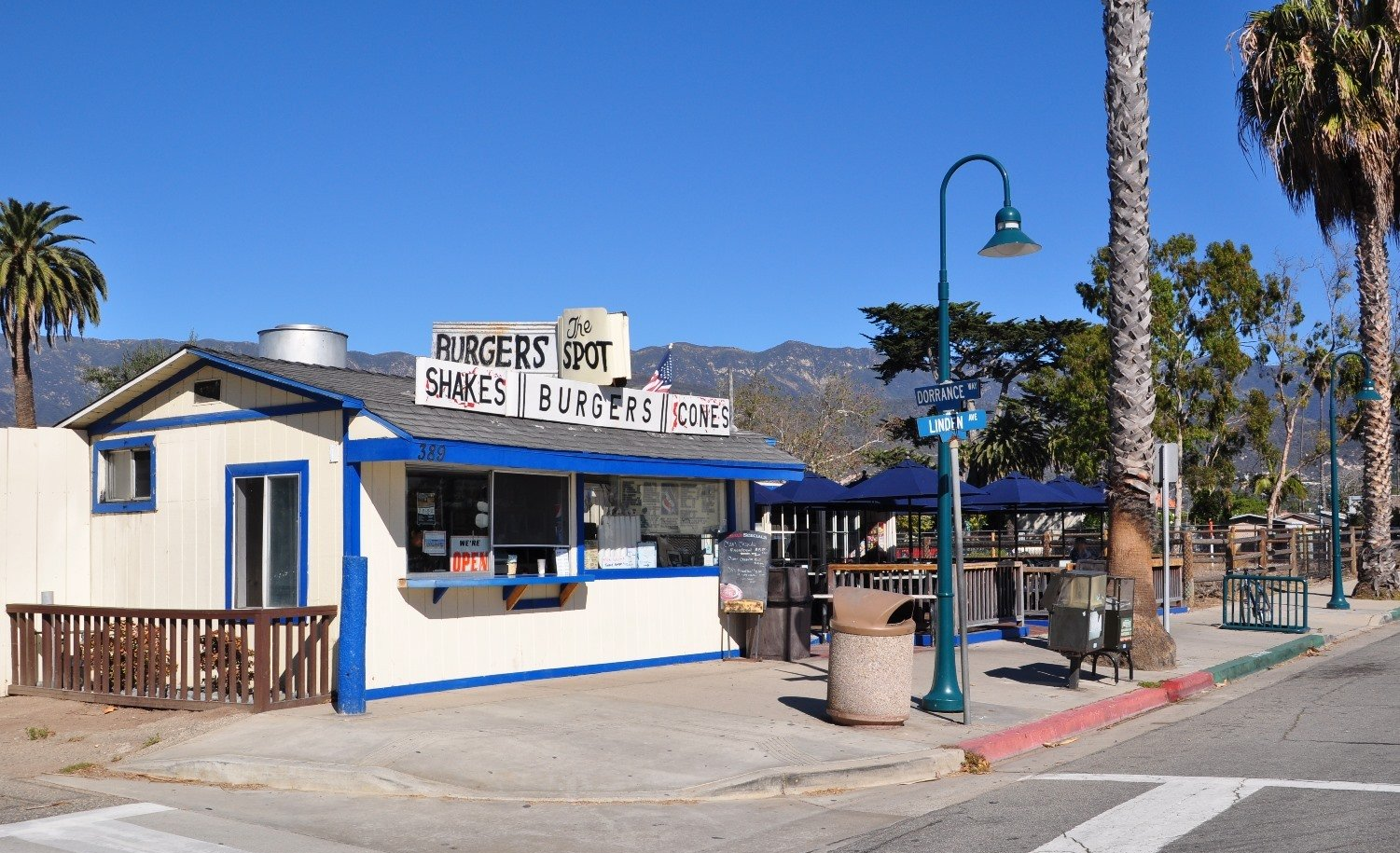 front view of The Spot