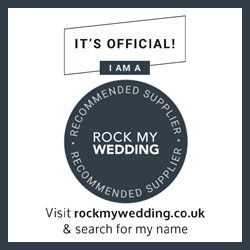 Rock My Wedding Recommended Supplier Rock My Wedding Recommended Supplier
